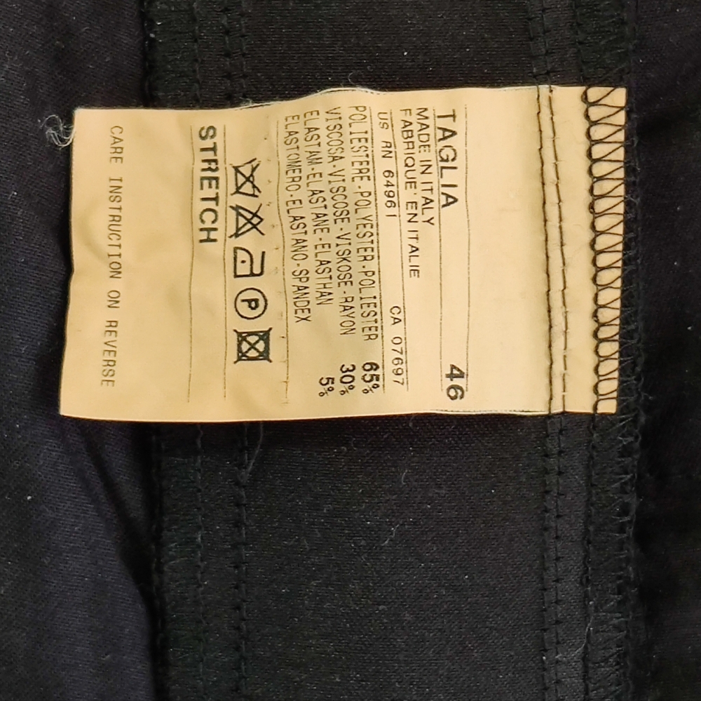 Sisley (Benetton) Men's Size 36R Waist Tuxedo - Picture 15 of 16